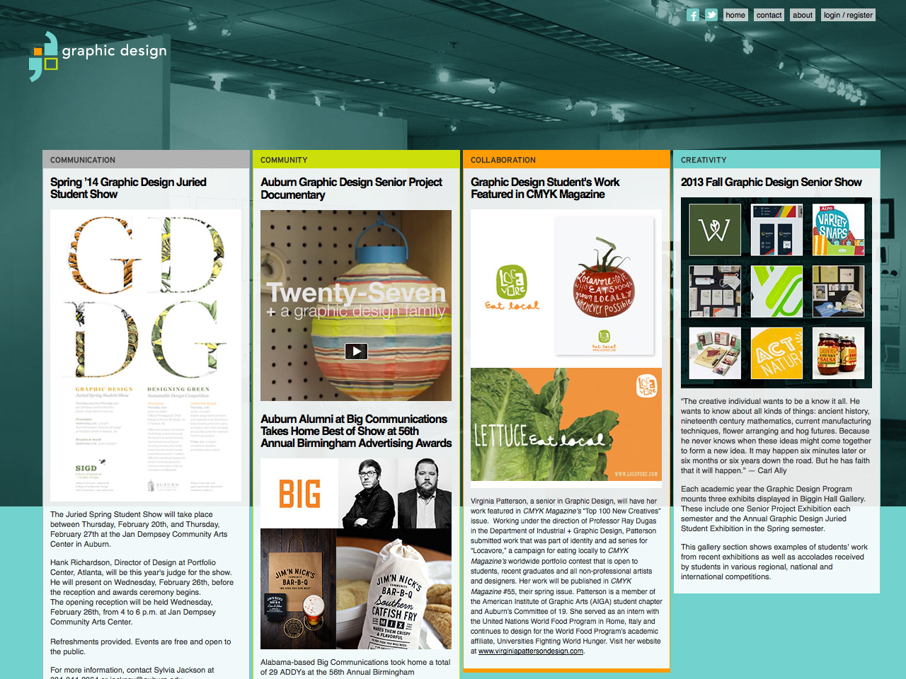 Auburn University Graphic Design Program